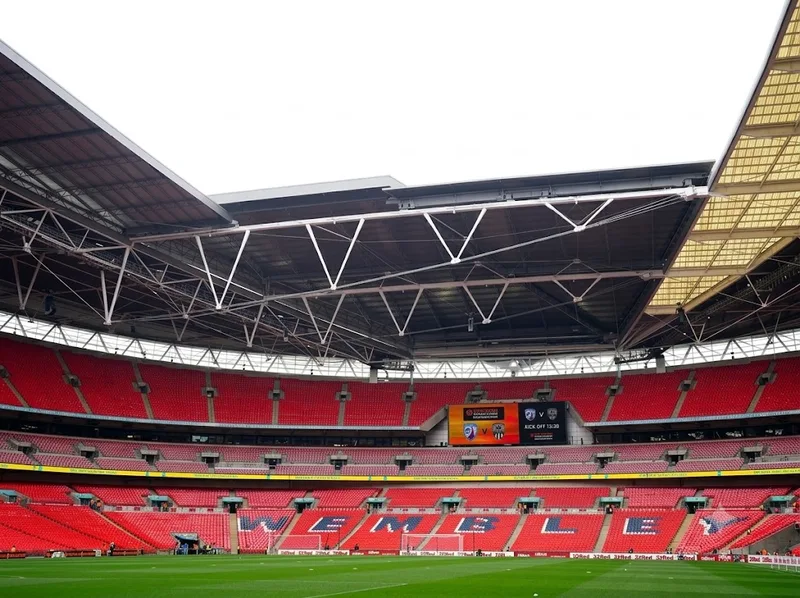 Sân Wembley đăng cai hai trận bán kết và chung kết EURO 2028.