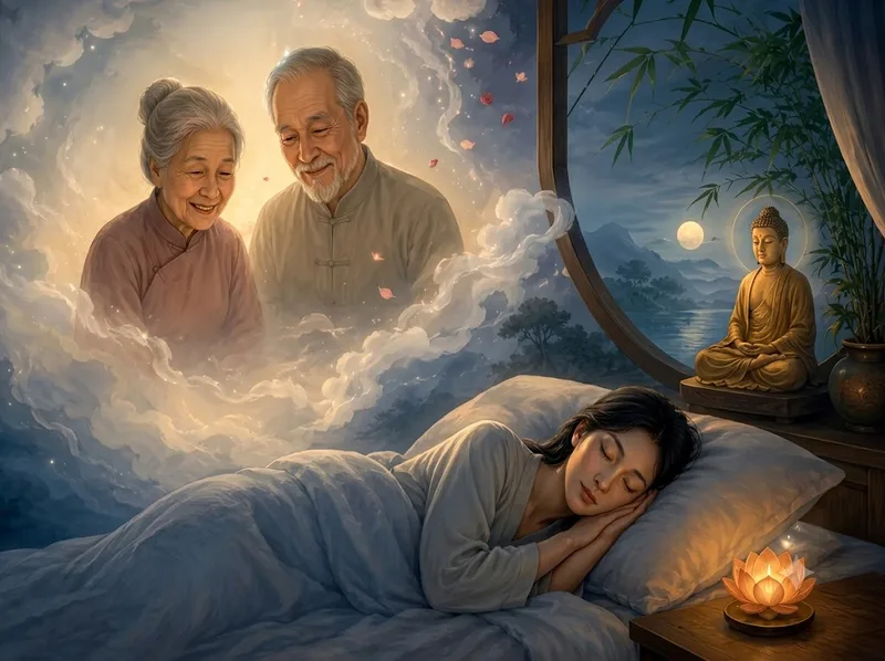 Người thân mỉm cười trong mơ có thể gợi cảm giác bình yên, ấm áp
