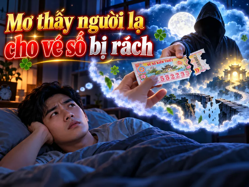 Vé số trúng, rách hay bị mất mang những ý nghĩa biểu tượng khác nhau